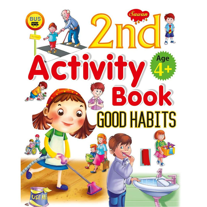 2nd Activity Good Habits Book - English, 4+