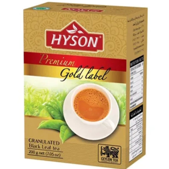 Hyson Golden Label Premium Tea (Loose Black Tea Leaves), 200g