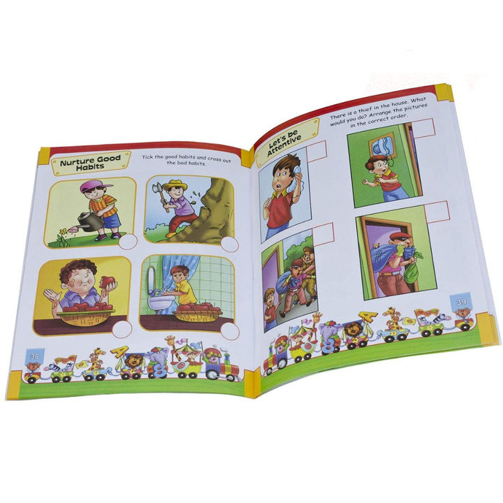 2nd Activity Good Habits Book - English, 4+