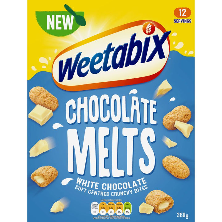 Weetabix Melts White Chocolate Cereal, 360g