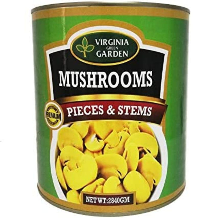 Virginia Green Gardens Mushrooms Pieces & Stems, 2840g