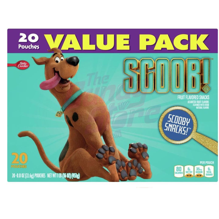 Betty Crocker Fruit Flavored Snacks Scooby Doo, 453g