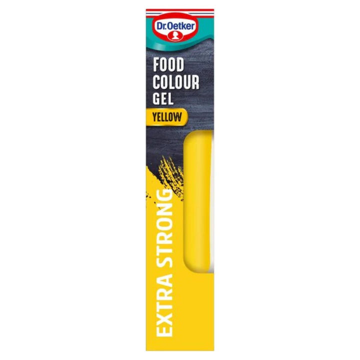 Dr. Oetker Extra Strong Yellow Food Colouring Gel, 15g