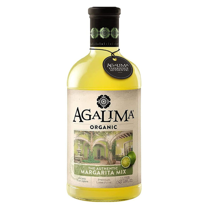 Agalima Authentic Organic Margarita Drink Mix, All Natural, 1L