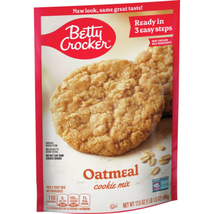 Betty Crocker Oatmeal Cookie Mix, 496g