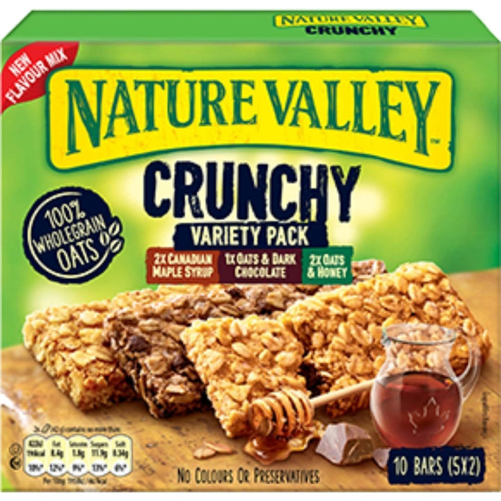 Nature Valley Crunchy Granola Bars Variety Pack, 210g