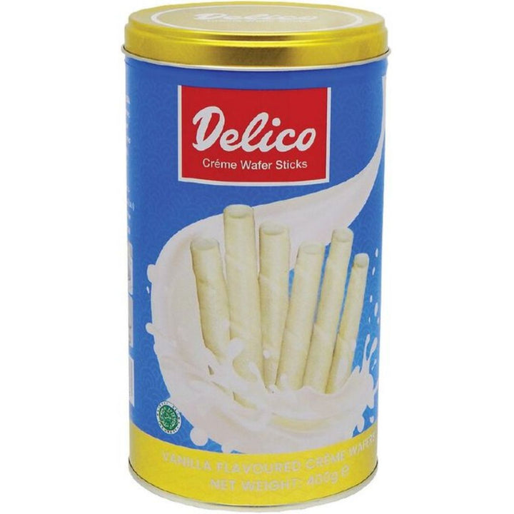 Delico Vanilla Creme Wafers, 100g