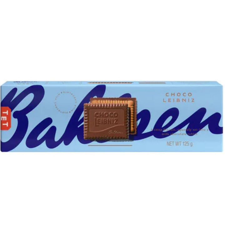 Bahlsen Choco Leibniz Milk Chocolate Butter Biscuit, 125g