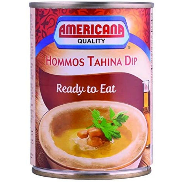 Americana Canned Hommos Tahina Dip, 3 x 400g