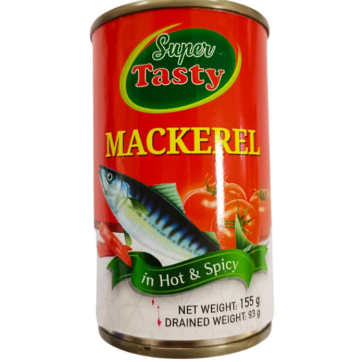 Super Tasty Mackerel in Hot & Spicy, 155g x3