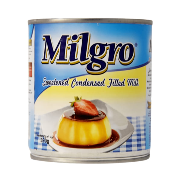 Milgro Sweetened Condensed Filled Milk, 390g