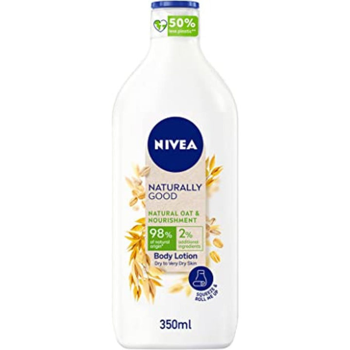 Nivea Natural Oat & Nourishment Body Lotion, 350ml