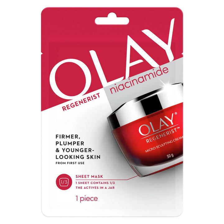 Olay Regenerist Niacinamide Sheet Mask, 1 piece