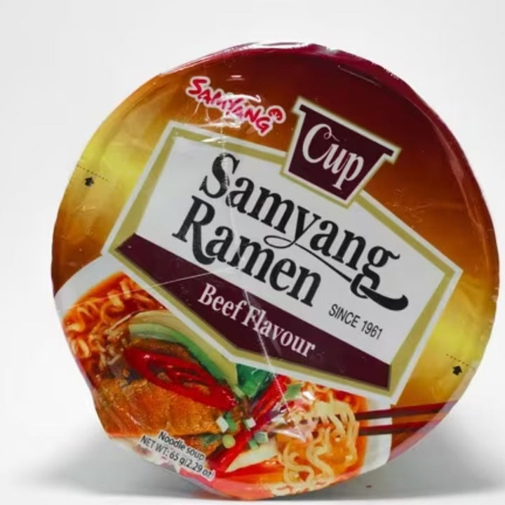 Samyang Beef Ramen Cup, 65g