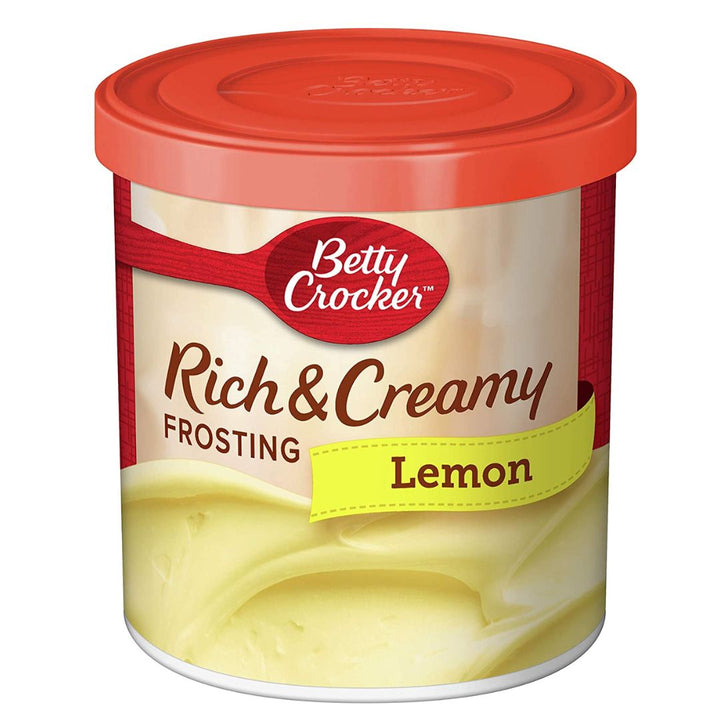 Betty Crocker Rich & Cream Frosting Creamy Lemon, 453g