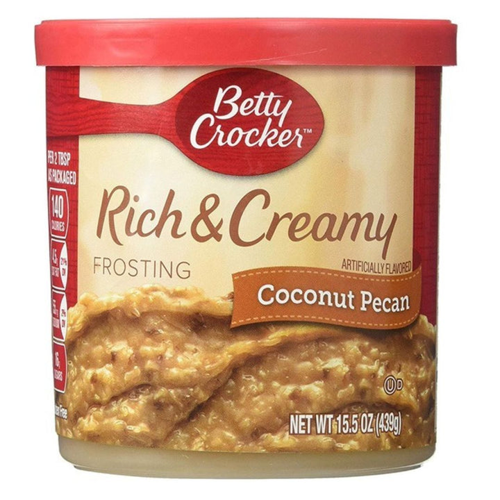 Betty Crocker Rich & Creamy Frosting Coconut Pecan, 439g