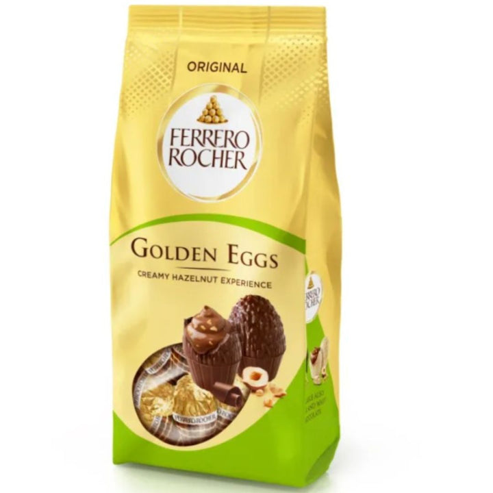 Ferrero Rocher Orignal Golden Eggs Creamy Hazelnut, 90g