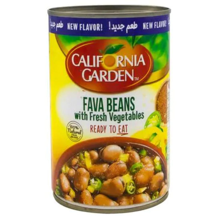 California garden Fava Beans With Fresh Vegetables, 400g