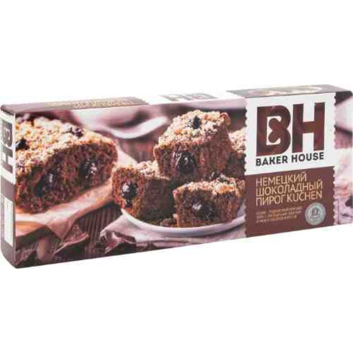 Baker House German Chocolate Kuchen Sponge Cake, 350g