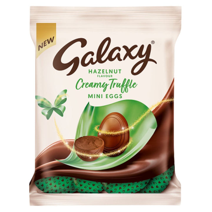 Galaxy Hazelnut Creamy Truffles Mini Eggs, 74g