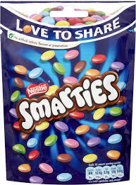 Smarties Mini, Milk Chocolate in Sugar Shell, 446gm