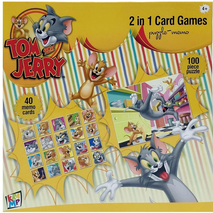 Warner Bros Tom & Jerry 2-in-1  Card Game