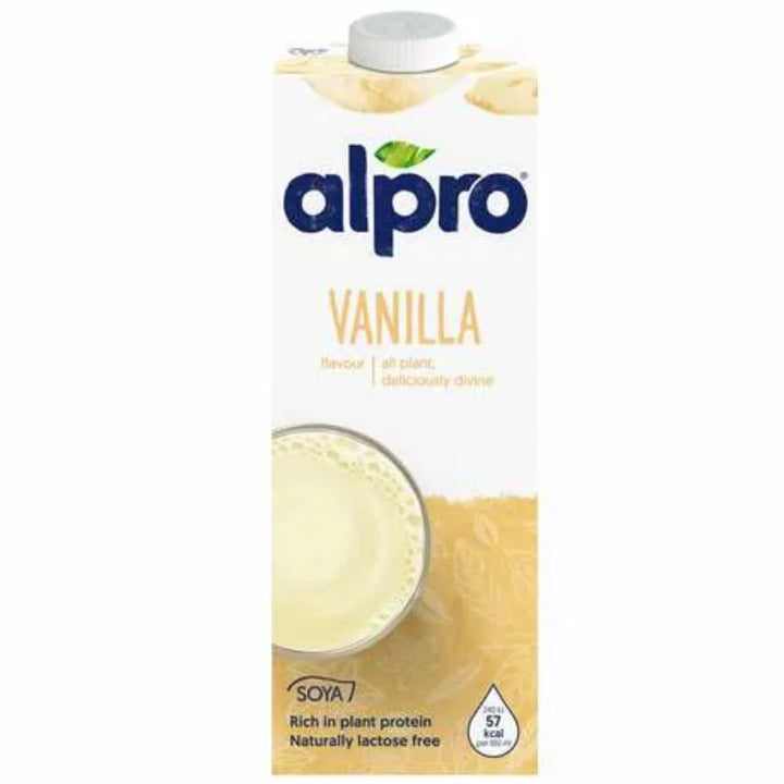 Alpro Vanilla Soya Milk, 1L