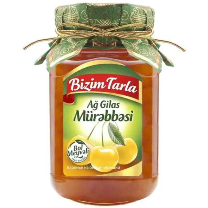 Bizim Tarla White Cherry Preserve, 400g