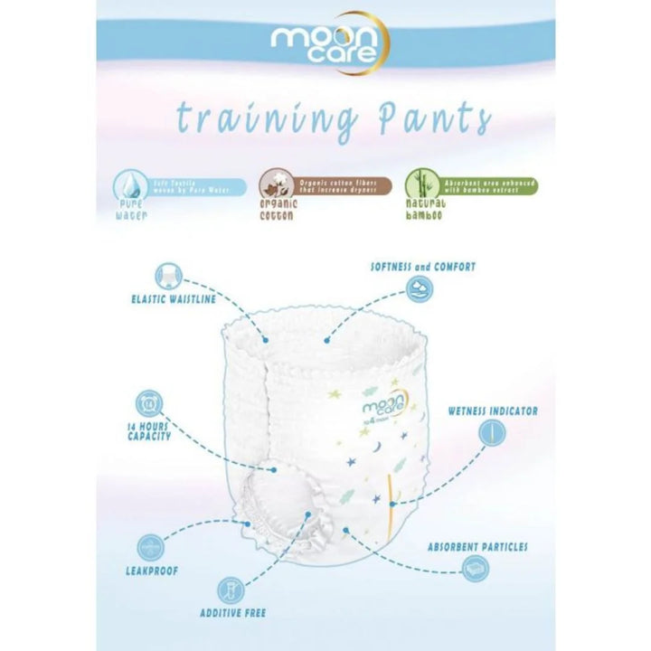 Moon Care Baby Diaper Pants Size 5 Maxi 12-25 KG 24 Count