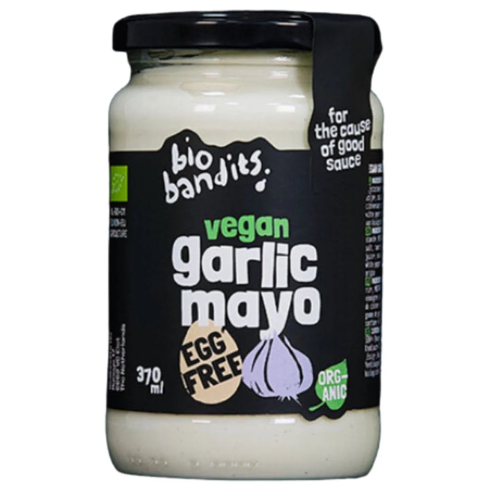 Biobandits Vegan Garlic Mayonnaise, 370ml