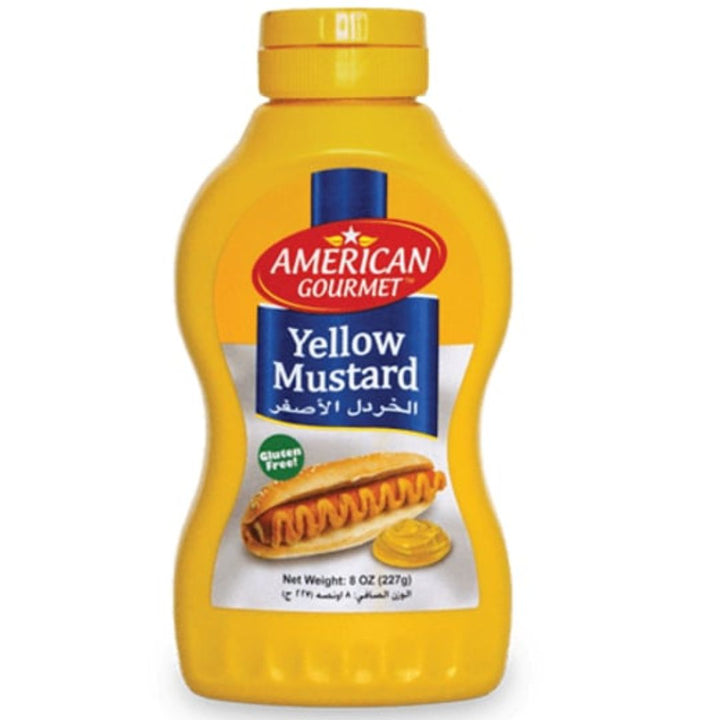 American Gourmet Yellow Mustard, 227g