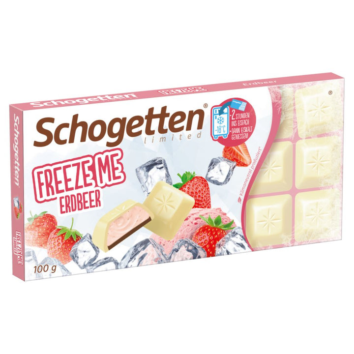 Schogetten Freeze Me Strawberry, 100g