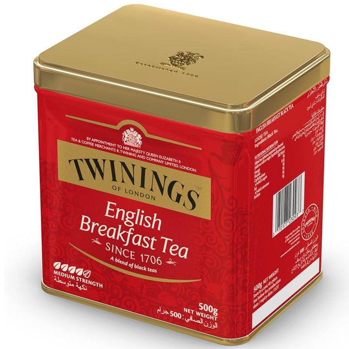 Twinings English Breakfast Tea Medium Strength, 500g