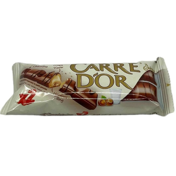 Carre D'Or Cocoa Wafer with Hazelnut Caramel, 35g