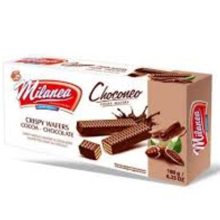 Milanea Choconeo Crispy Wafers Cocoa Chocolate, 180g