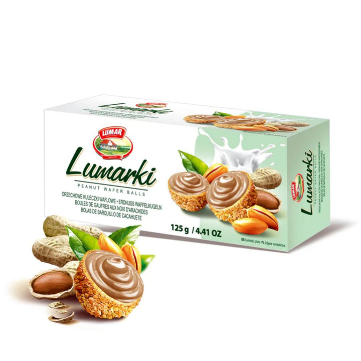 Lumar Lumarki Peanut Wafer Balls, 125g