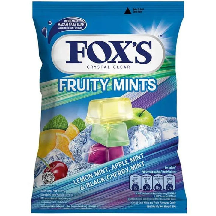 Fox's Crystal Clear Fruity Mints, 90g