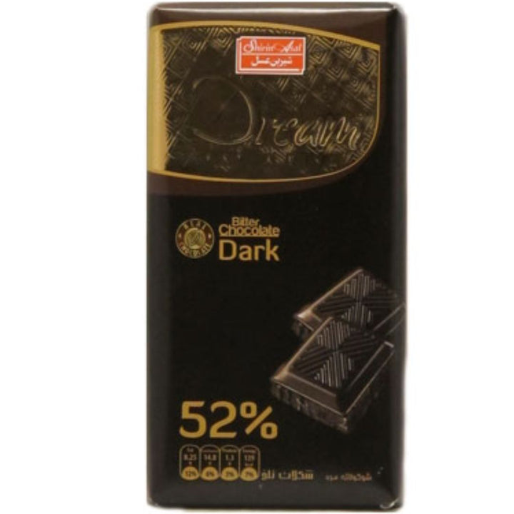 Dream Extra Fine Dark Bitter Chocolate 52%, 60g