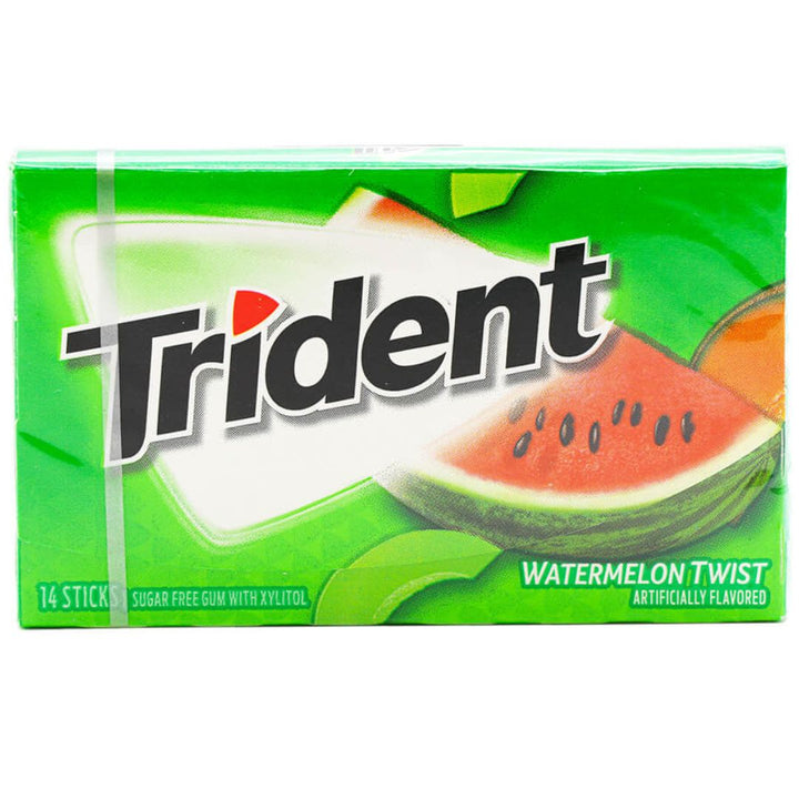 Trident Watermelon Twist Sugar-Free Gum, 14 sticks