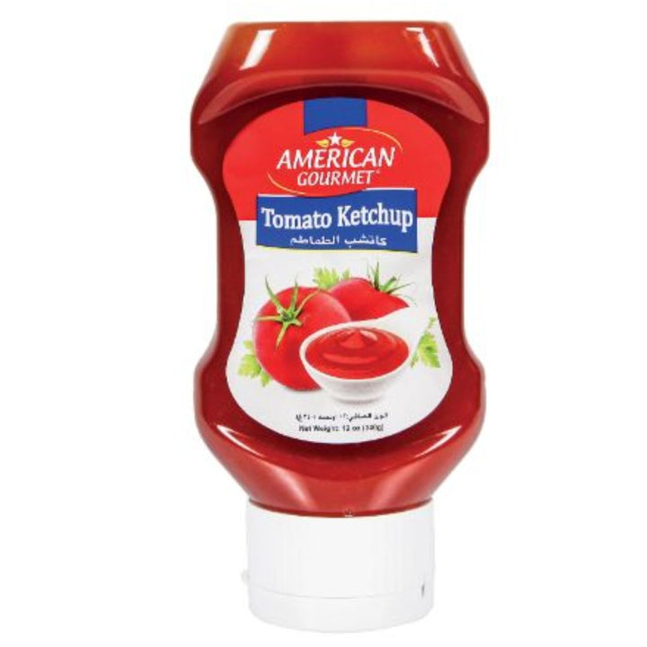 American Gourmet Tomato Ketchup Topdown Bottle, 340g