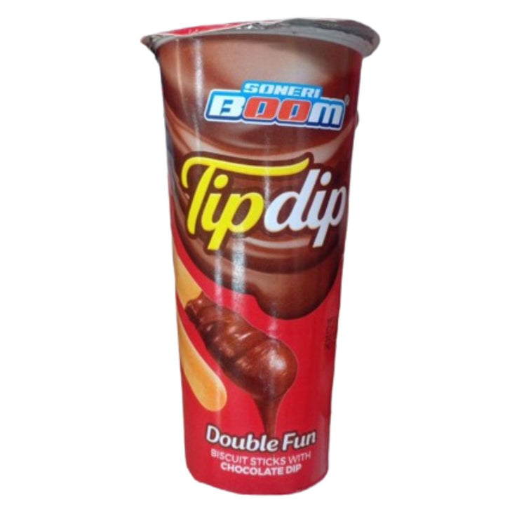 Soneri Boom Tipdip Biscuit Sticks with Chocolate Dip, 45g