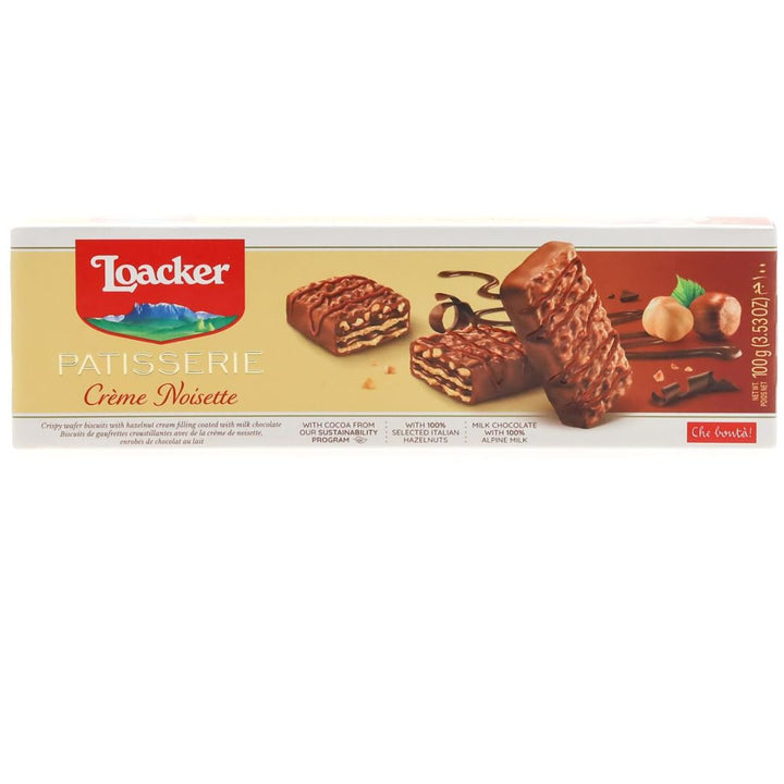 Loacker Patisserie Creme Noisette, 100g