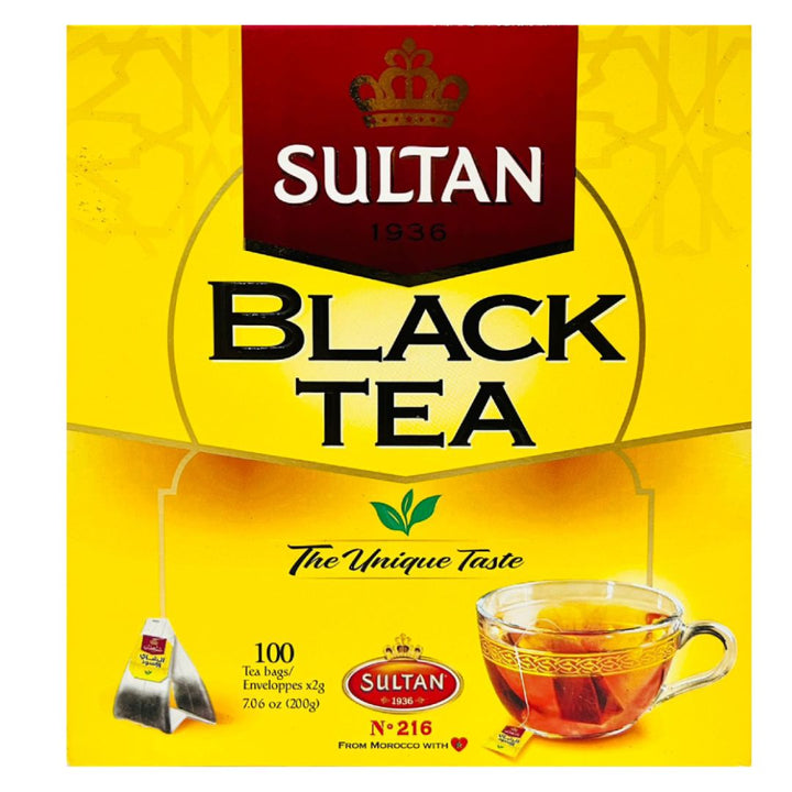 Sultan Black Tea, 100 bags