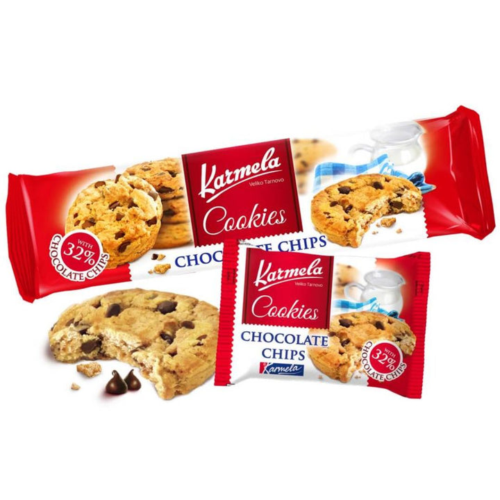 Karmela Chocolate Chips Cookies, 150g