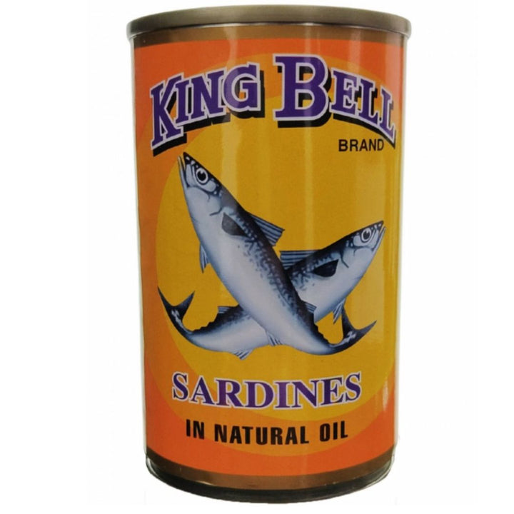 King Bell Sardines in Natural Oil, 155g