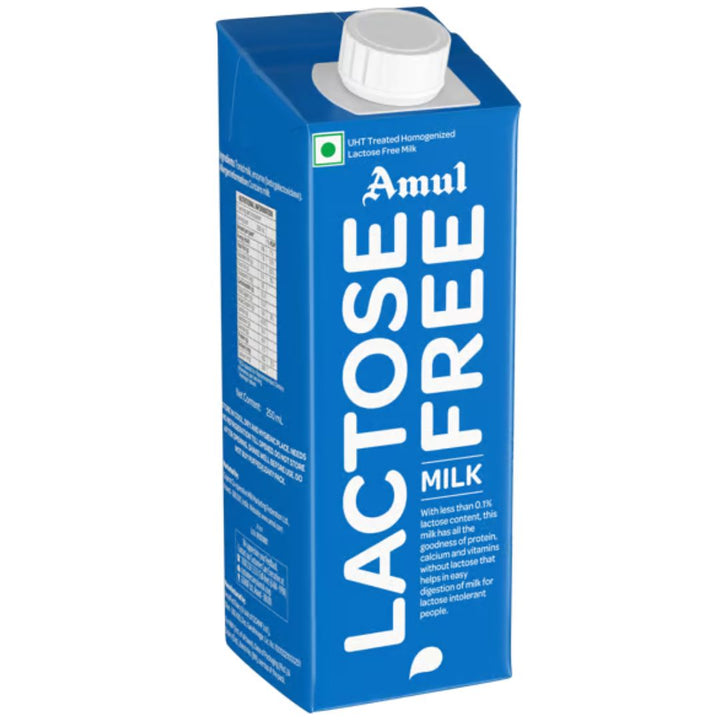 Amul Lactose Free Milk, 250ml