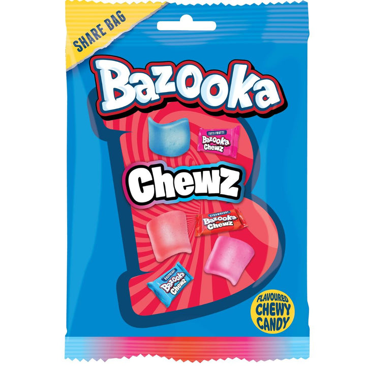 Bazooka Chewz Gum Share Bag, 120g