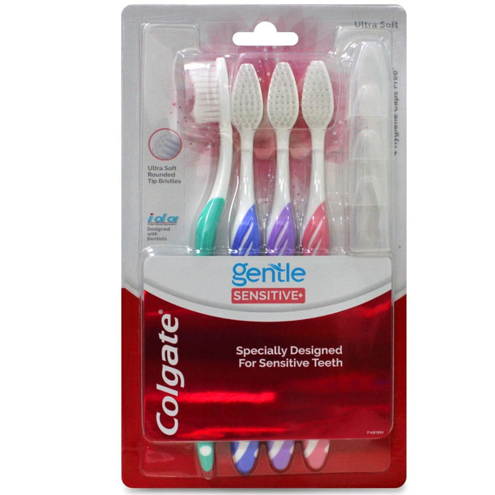 Colgate Gentle Sensitive Ultra Soft, 4pc