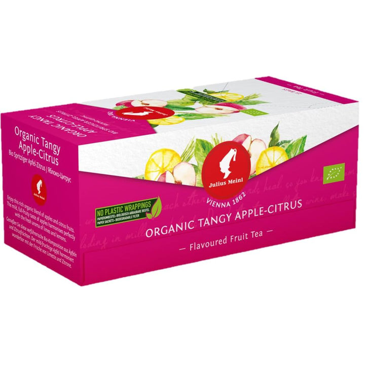 Julius Meinl Organic Tangy Apple Citrus Fruit Tea, 43.75g