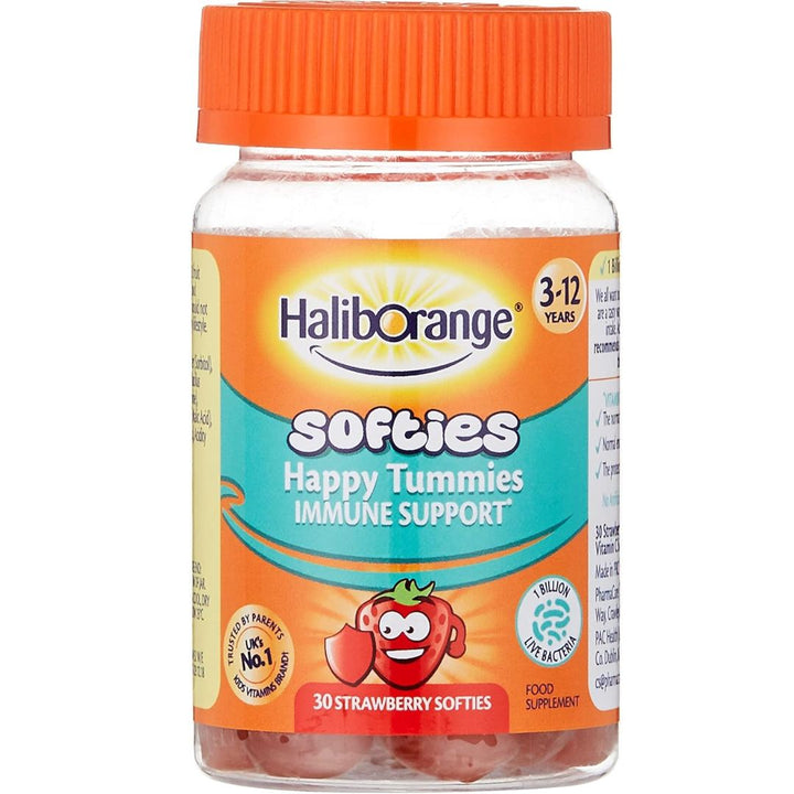 Haliborange Softies Happy Tummies Immune Support, 30pc